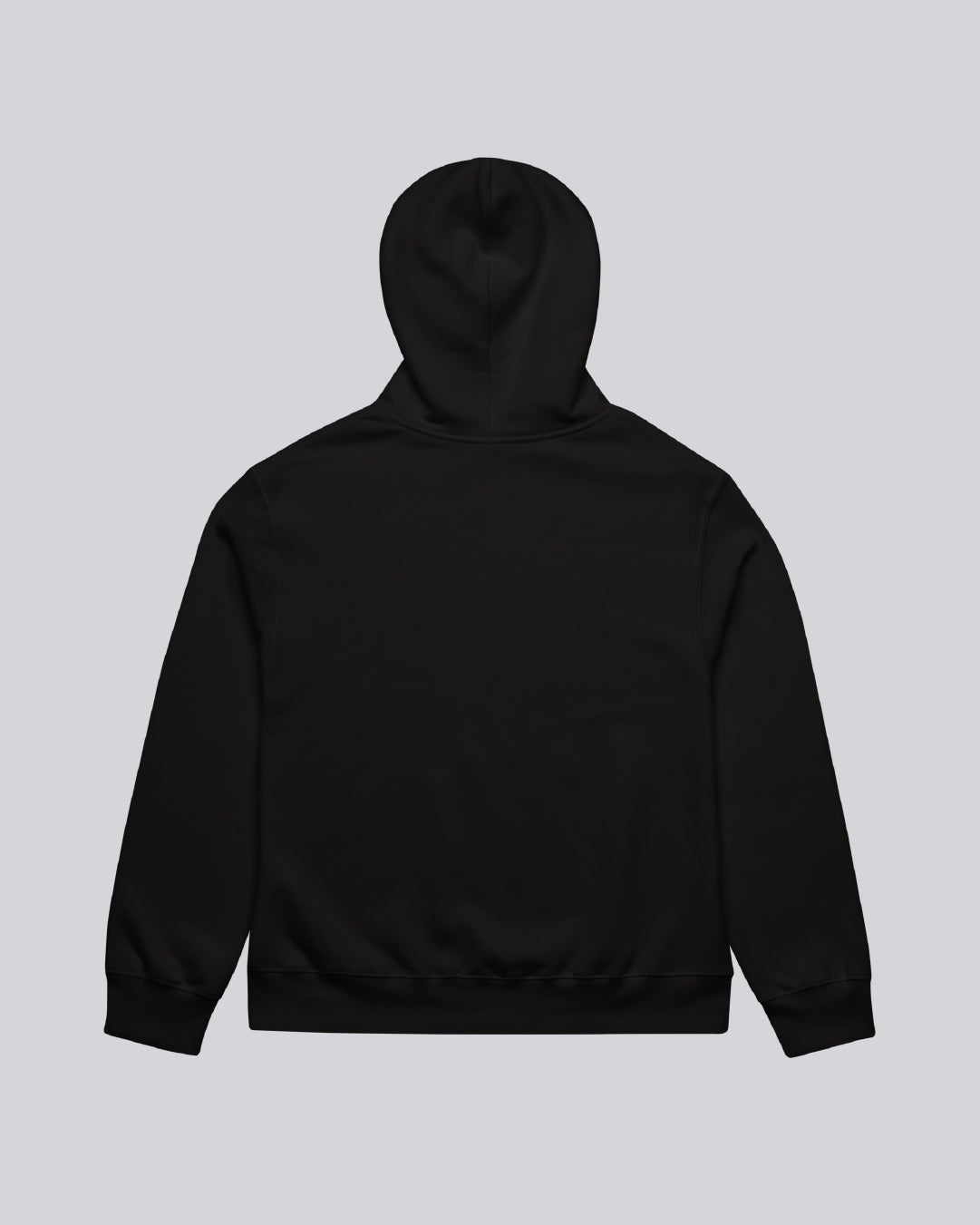 No Matter The Obstacle | Embroidered Oversized Hoodie | Black