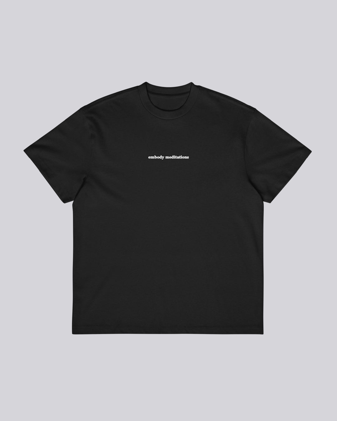 Breathe Deeply | Tee | Black