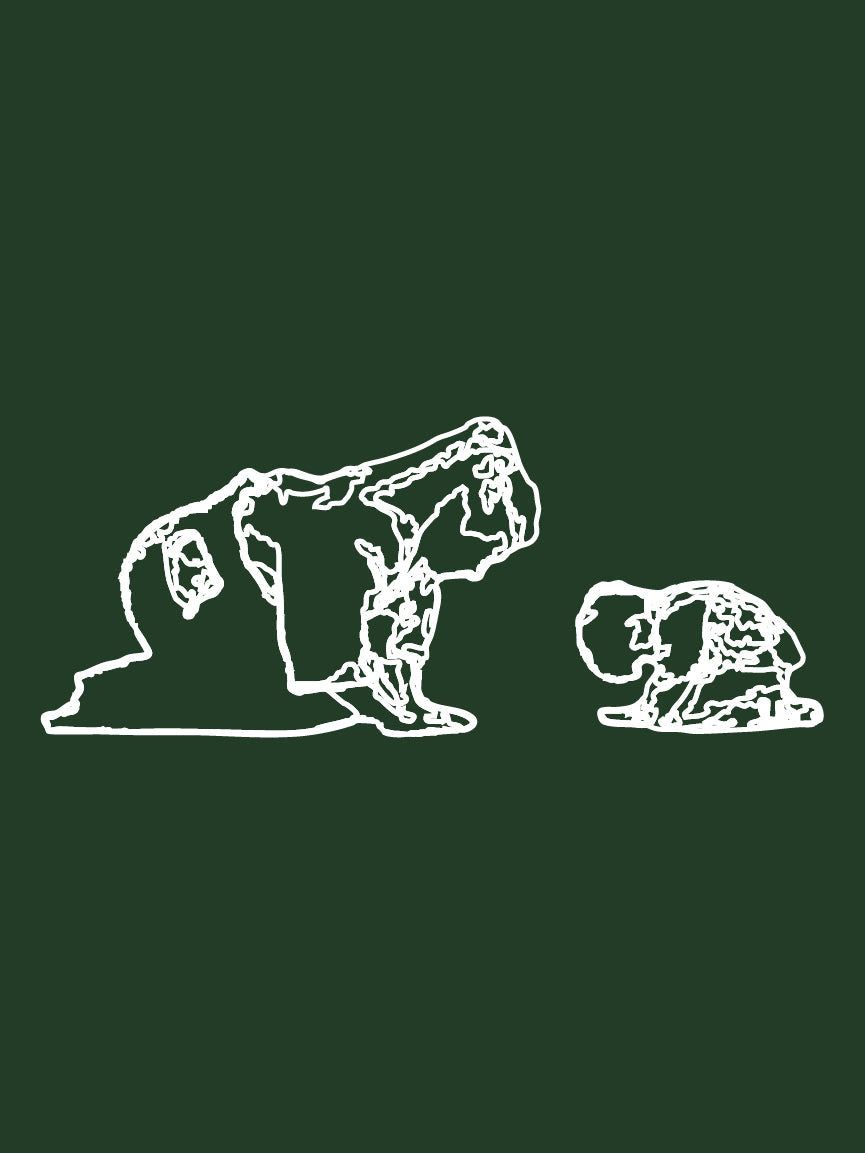 Sensei and Student | Oversized Embroidered Hoodie