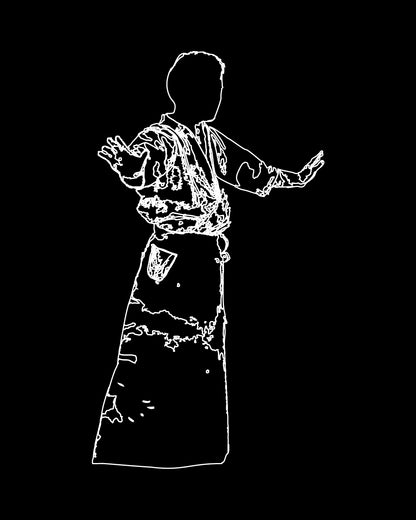 Breathe Deeply | Tee | Black