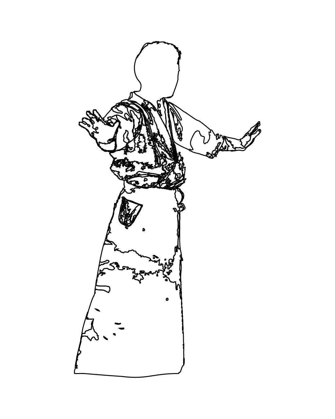 Breathe Deeply | Tee | White