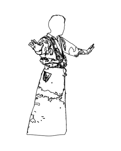 Breathe Deeply | Tee | White